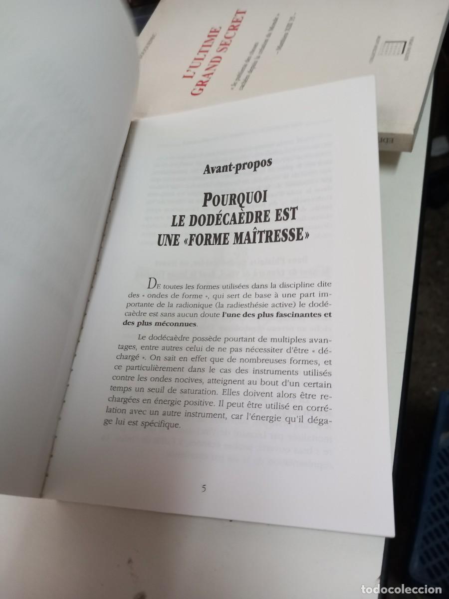 Libros de segunda mano: Les fabuleux pouvoirs du dod&eacute;ca&egrave;dre. Perrot, Pascal. - Foto 3