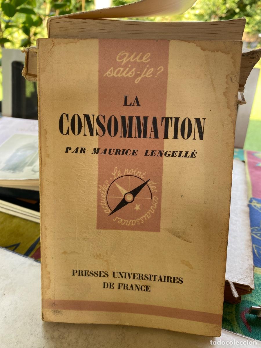 Libros de segunda mano: LA CONSOMMATION MAURICE LENGELLE 1956 - Foto 1