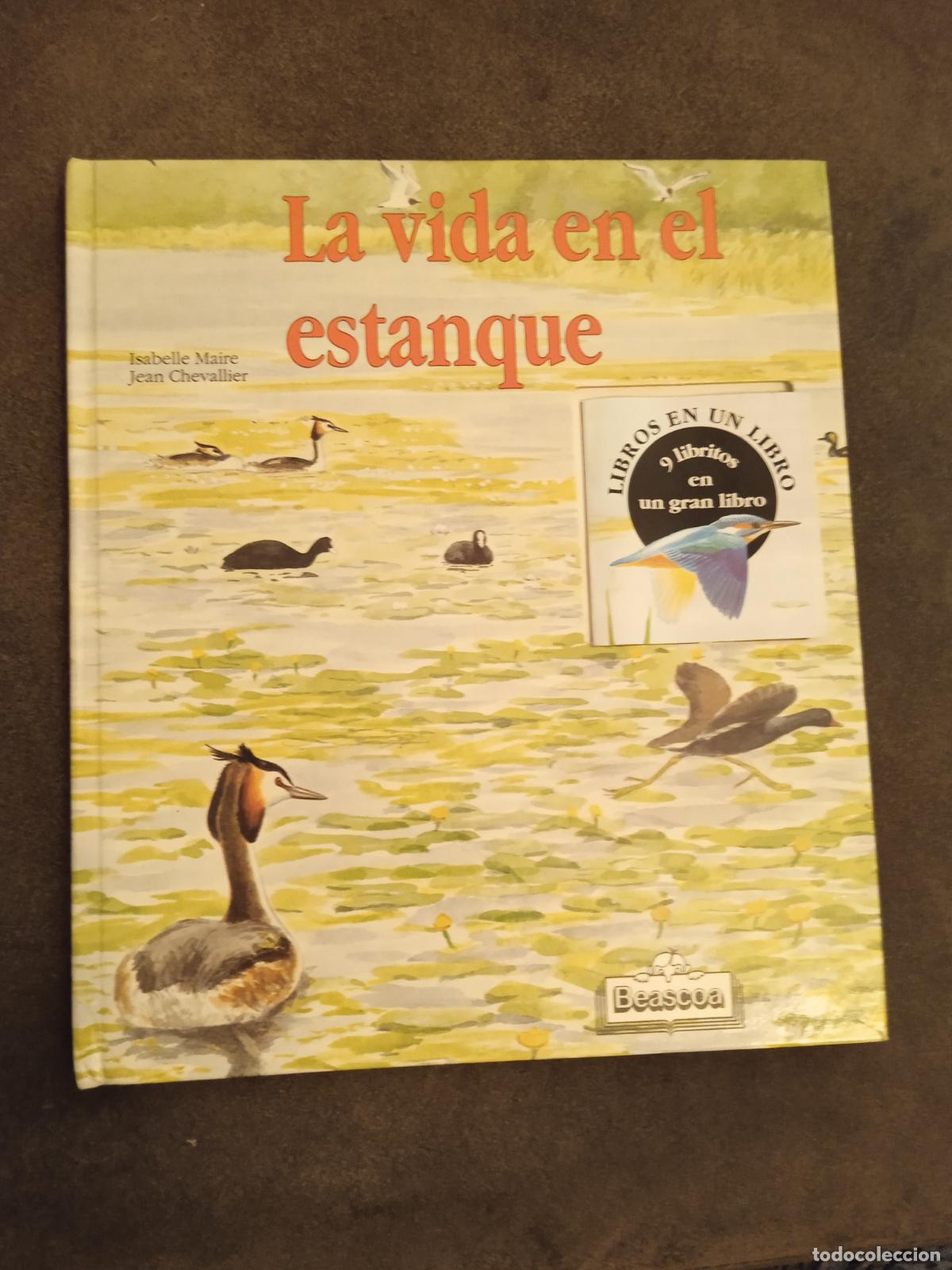 Libros de segunda mano: LA VIDA EN EL ESTANQUE. BEASCOA. 9 LIBRITOS EN UN GRAN LIBRO. - Foto 1