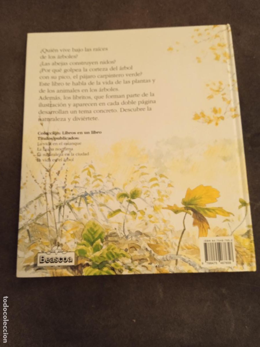 Libros de segunda mano: LA VIDA EN LOS ARBOLES. BEASCOA. 9 LIBRITOS EN UN GRAN LIBRO. - Foto 7