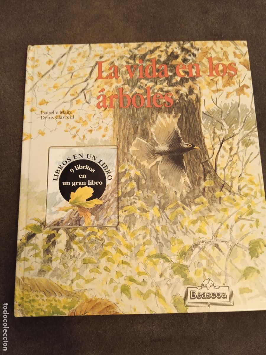 Libros de segunda mano: LA VIDA EN LOS ARBOLES. BEASCOA. 9 LIBRITOS EN UN GRAN LIBRO. - Foto 1