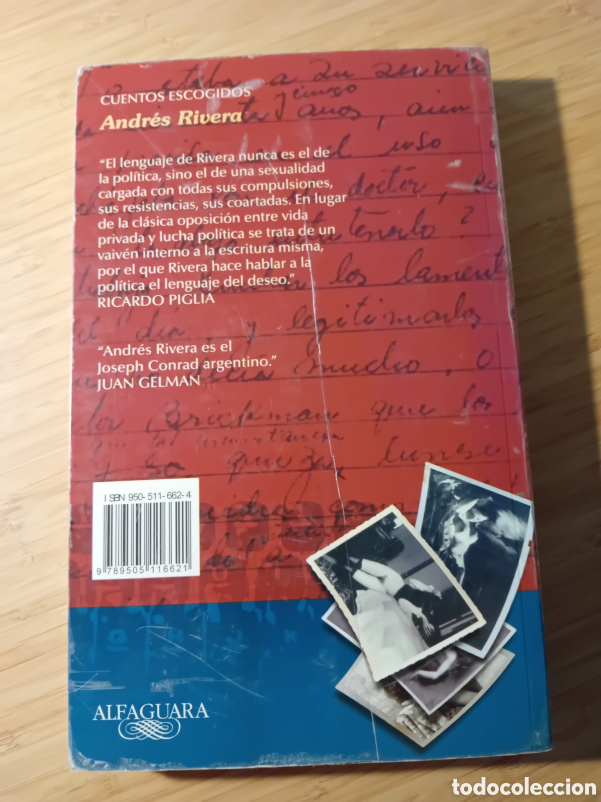Libros de segunda mano: Cuentos escogidos - Andr&eacute;s Rivera (Alfaguara 2000) - Foto 2