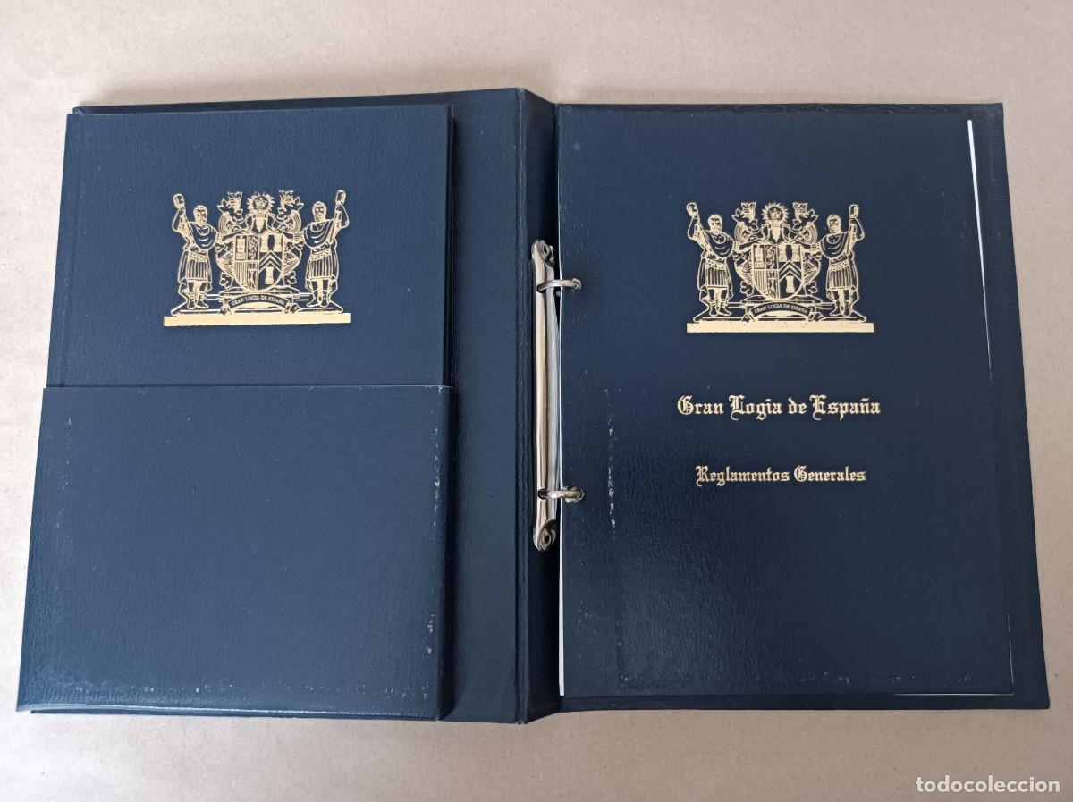 Libros de segunda mano: GRAN LOGIA DE ESPA&Ntilde;A CONSTITUCI&Oacute;N Y REGLAMENTOS GENERALES - Foto 1