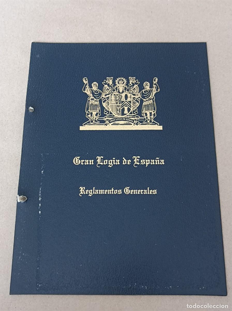 Libros de segunda mano: GRAN LOGIA DE ESPA&Ntilde;A CONSTITUCI&Oacute;N Y REGLAMENTOS GENERALES - Foto 9