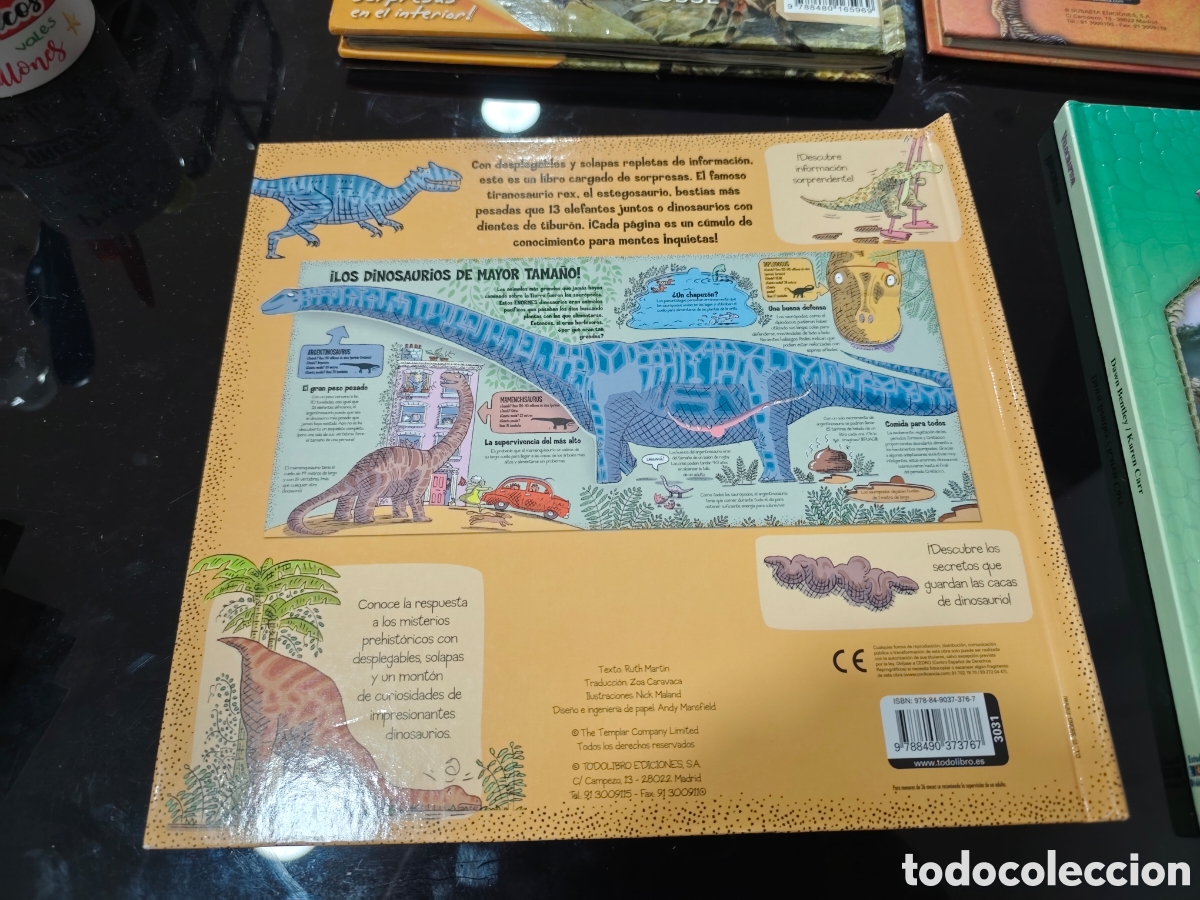 Libros de segunda mano: Lote 4 libros dinosaurios - Foto 4