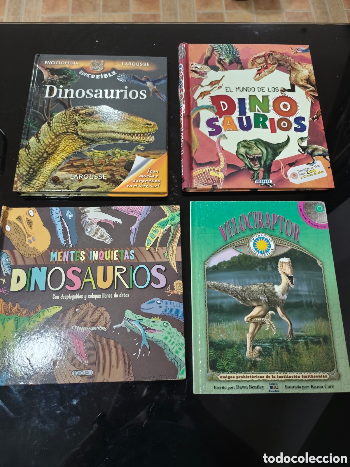 Libros de segunda mano: Lote 4 libros dinosaurios - Foto 1
