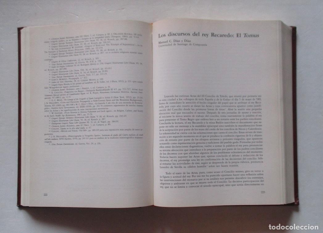 Libros de segunda mano: XIX CENTENARIO CONCILIO III DE TOLEDO 589-1989 - Foto 8