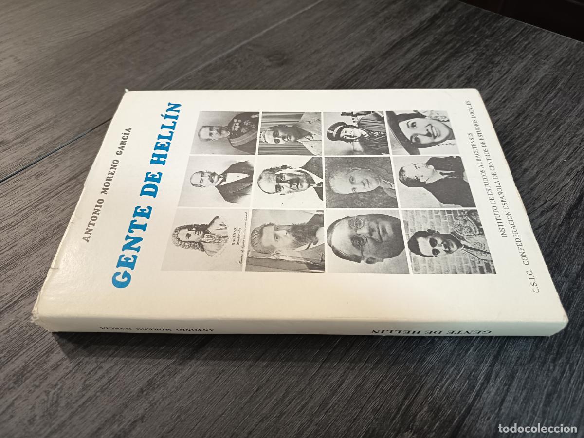 Libros de segunda mano: 1982 - ANTONIO MORENO GARC&Iacute;A. Gente de Hell&iacute;n - Foto 1