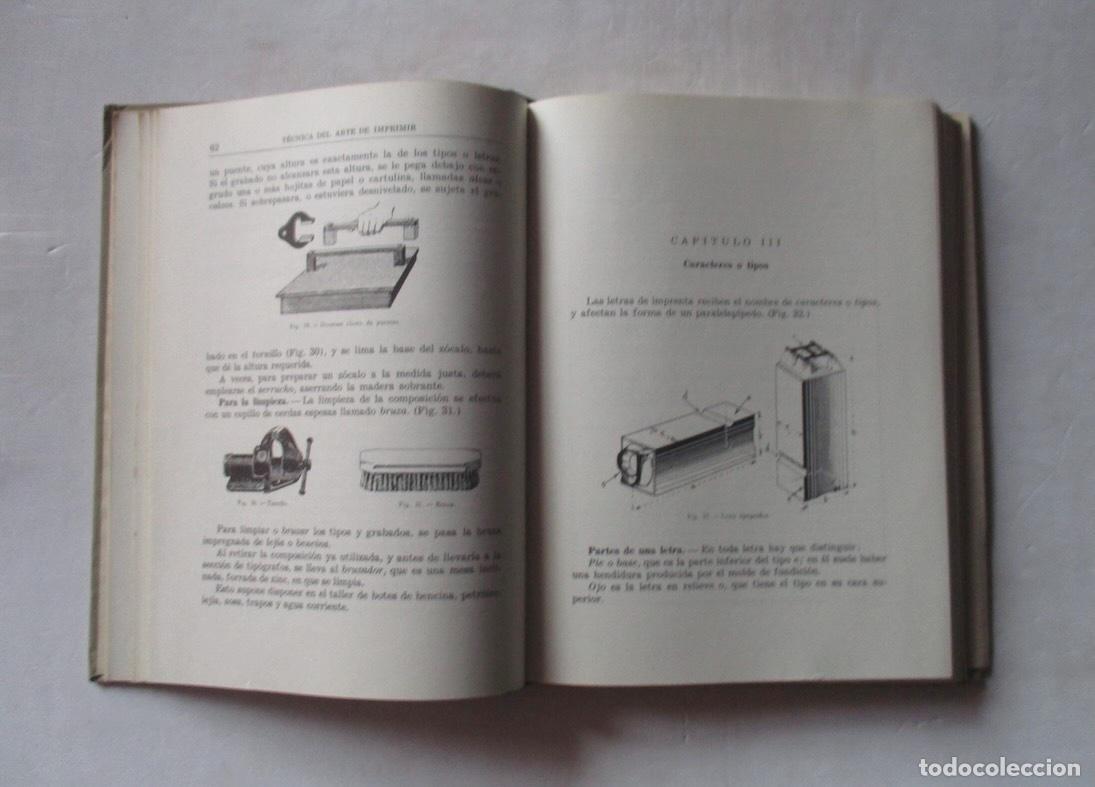 Libros de segunda mano: TECNICA DEL ARTE DE IMPRIMIR - Foto 3