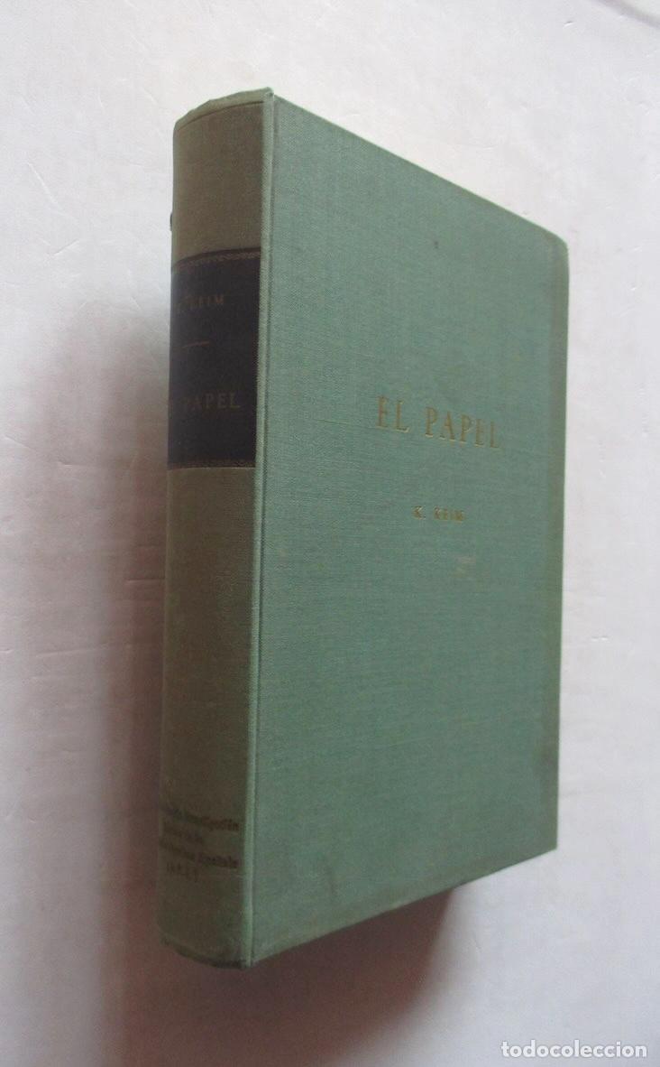 Libros de segunda mano: EL PAPEL - KARL KEIM - Foto 1