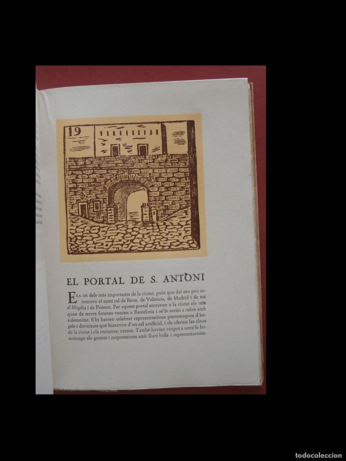 Libros de segunda mano: Auca dels Edificis Notables de Barcelona. Auques Comentades. N&ordm; I. Joan Amades - Foto 4