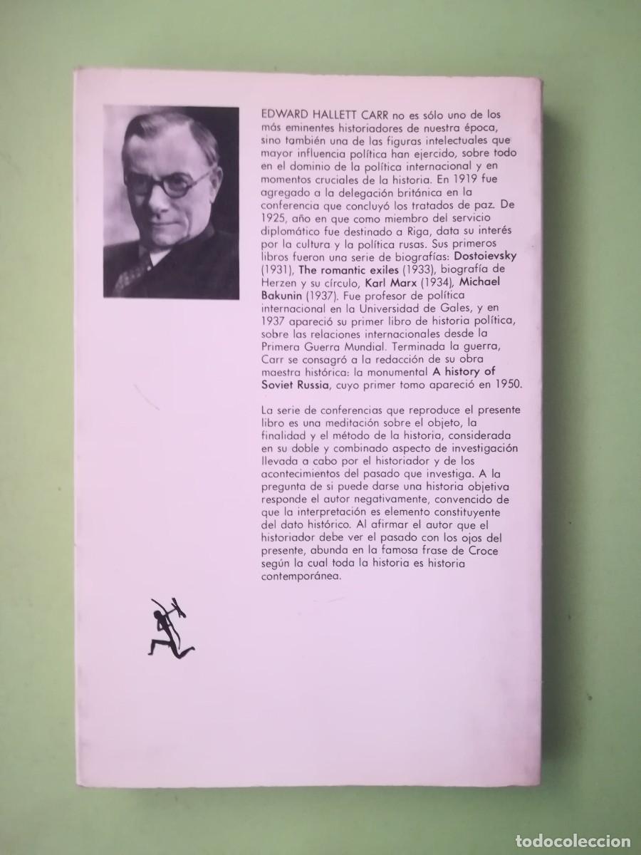 Libros de segunda mano: &iquest;Qu&eacute; es la historia? Carr seix barral 1978 - Foto 2