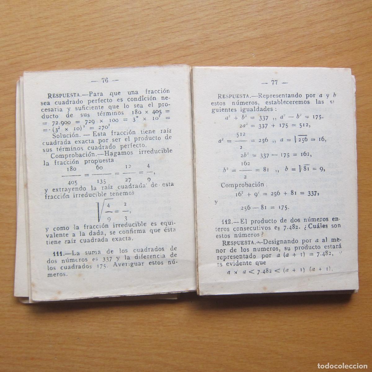 Libros de segunda mano: PROBLEMAS DE ARITM&Eacute;TICA KOEL (TESORO) MANUAL - Foto 7