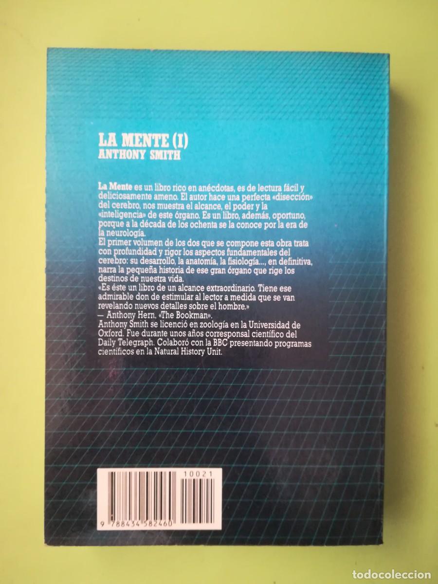 Libros de segunda mano: La mente I Anthony Smith biblioteca cientifica Salvat 1985 - Foto 2
