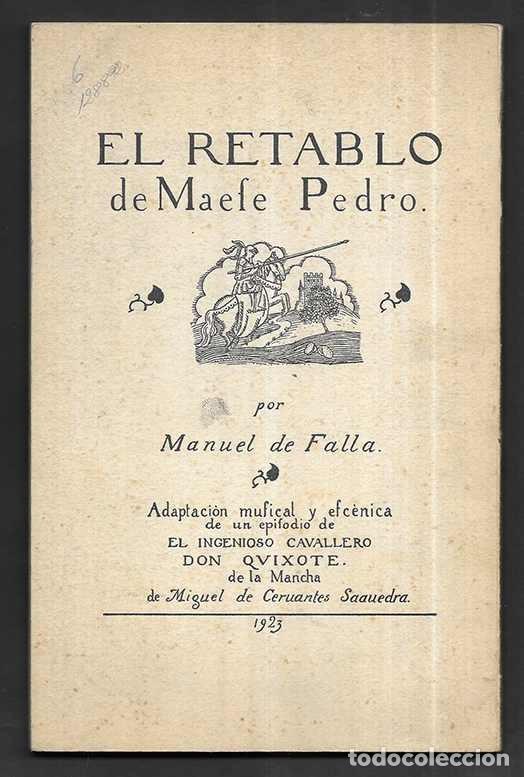 Libros de segunda mano: Segunda Parte del Ingenioso Cavallero Don Quixote de la Mancha. suplemento al programa... - Foto 2