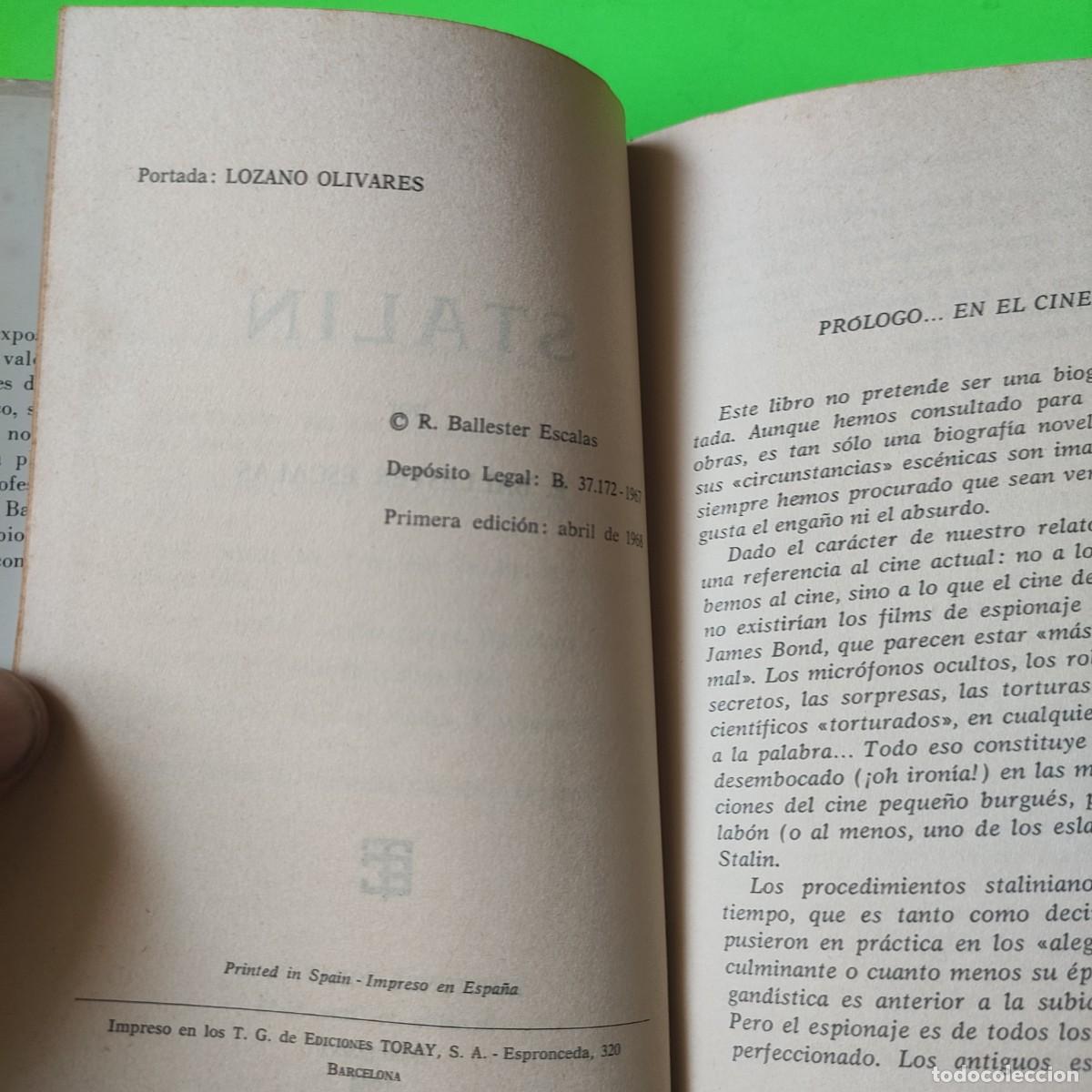 Libros de segunda mano: STALIN. - R. BALLESTER ESCALAS - UNION SOVIETICA** M - Foto 3