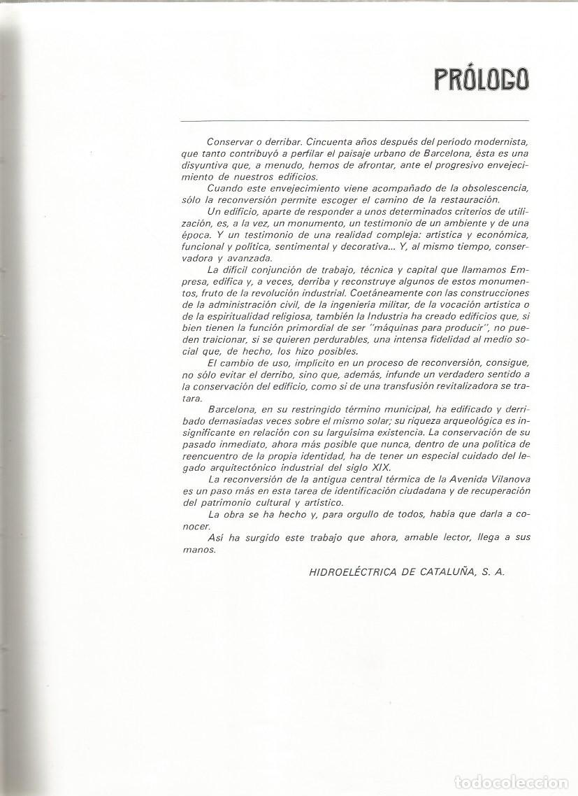 Libros de segunda mano: CENTRAL VILANOVA - PERE FOCHS - Foto 11