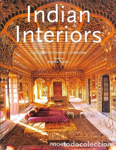 Libros de segunda mano: INDIAN INTERIORS - SUNIL SETHI - TASCHEN - 2000 - Foto 1