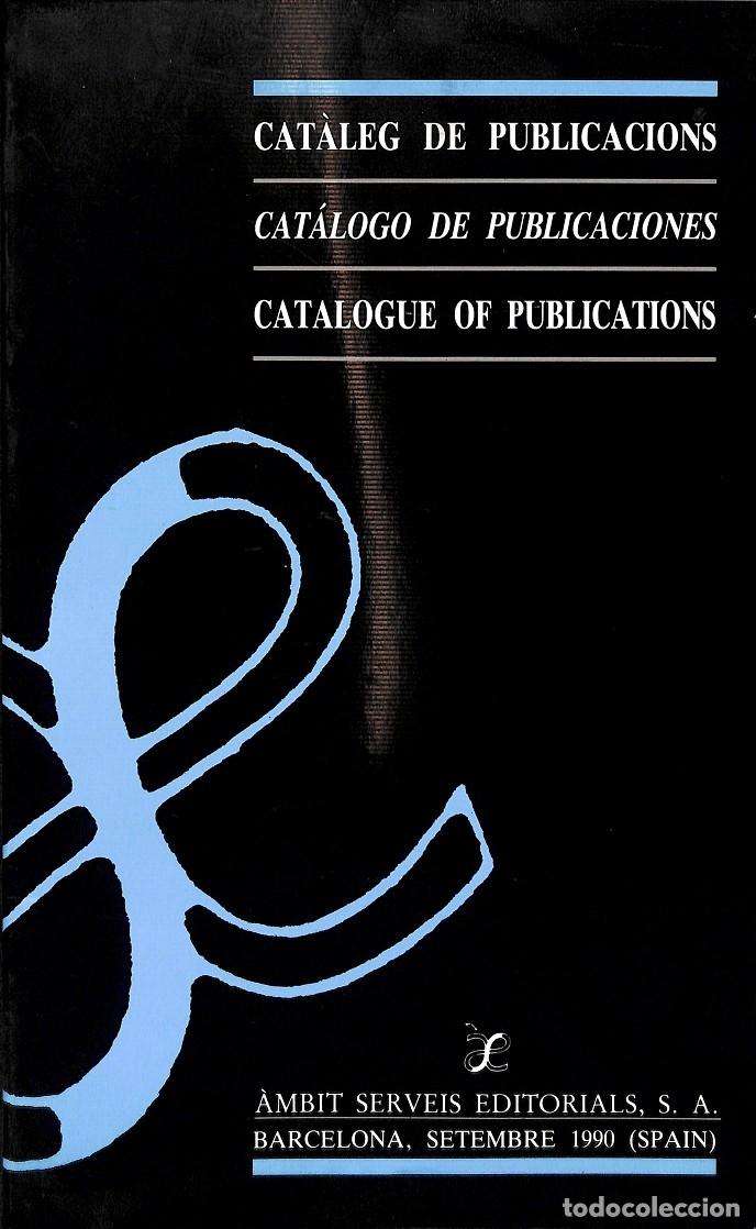 Libros de segunda mano: CAT&Agrave;LEG PUBLICACIONS (ES, CAT, FR) - V.V.A - &Agrave;mbit Serveis Editorials - Foto 1
