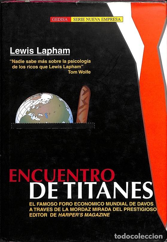Libros de segunda mano: ENCUENTRO DE TITANES - LAPHAM, LEWIS - GEDISA - 2000 - Foto 1