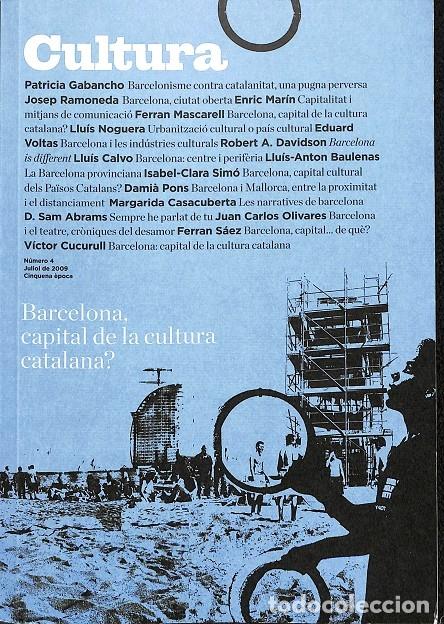Gebrauchte B&uuml;cher: BARCELONA, CAPITAL CULTURA CATALANA? - V.V.A - DEPARTAMENT CULTURA - 2009