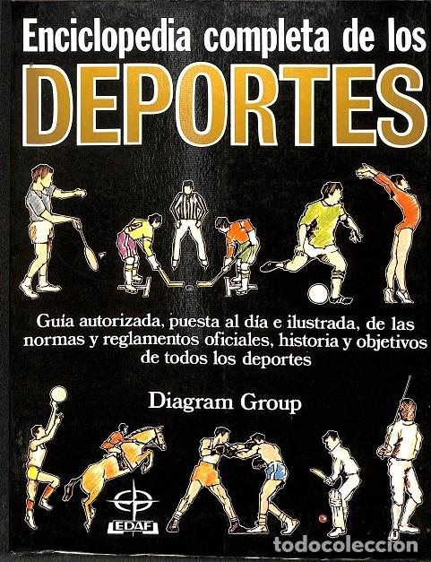 Libros de segunda mano: ENCICLOPEDIA DEPORTES - DIAGRAM GROUP - EDAF - 1984 - PLUS VITAE - Foto 1