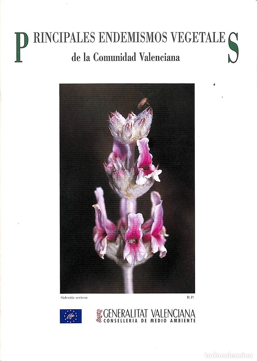 Gebrauchte B&uuml;cher: PRINCIPALES ENDEMISMOS VEGETALES COMUNIDAD VALENCIANA - GENERALITAT VALENCIANA - 1998