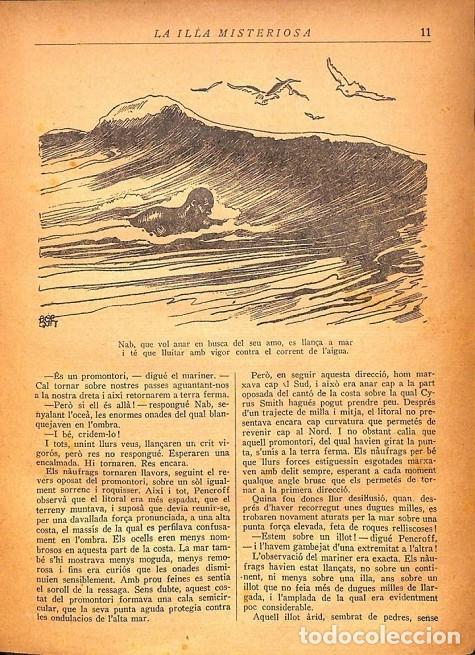 Libros de segunda mano: LA ILLA MISTERIOSA - JULI VERNE - MENTORA - Foto 3