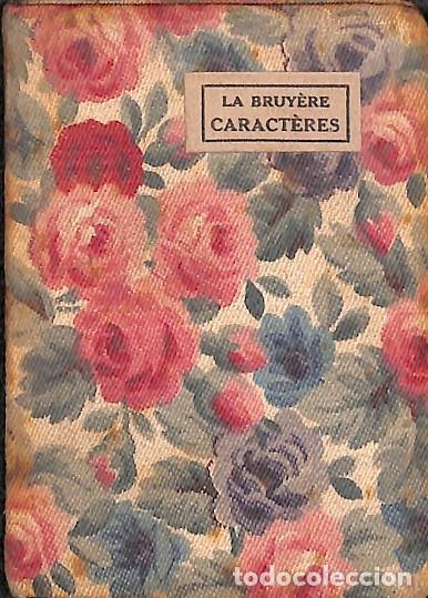Libros de segunda mano: CARACT&Egrave;RES - LIBRO PEQUE&Ntilde;O (FRANC&Eacute;S) - LA BRUY&Egrave;RE - PARIS - Foto 1