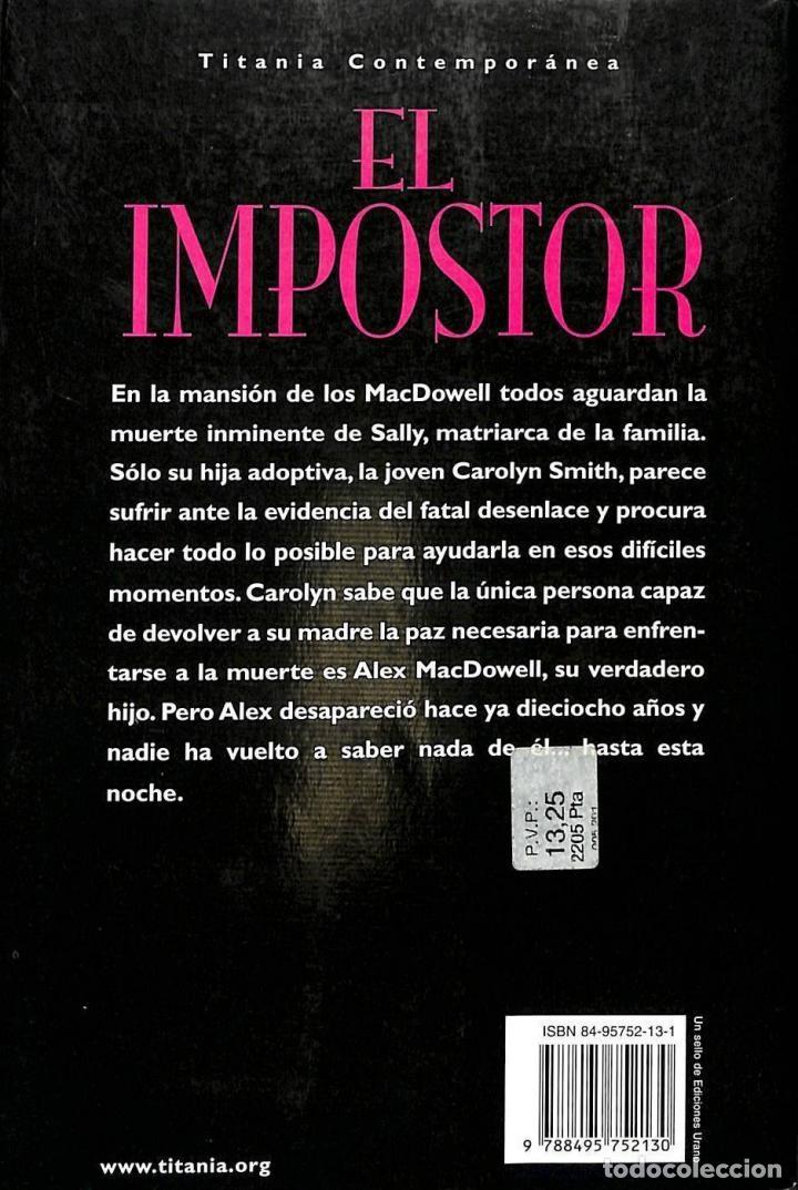 Libros de segunda mano: EL IMPOSTOR - ANNE STUART - Titania - 2002 - Foto 2