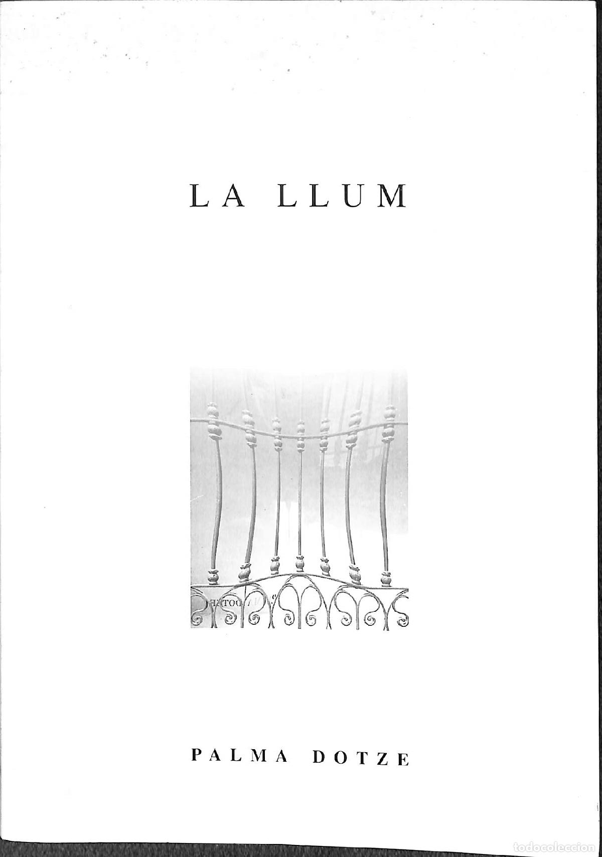 Libros de segunda mano: LA LLUM - PALAMA DOTZE - EDITORES VARIOS - 1995 - Foto 1