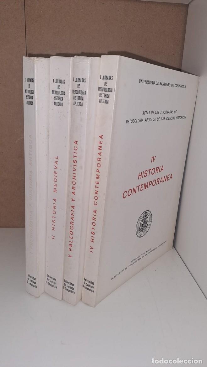 Second hand books: ACTAS I JORNADAS METODOLOG&Iacute;A CIENCIAS HIST&Oacute;RICAS - AUTORES VARIOS - U. SANTIAGO COMPOSTELA - 1975