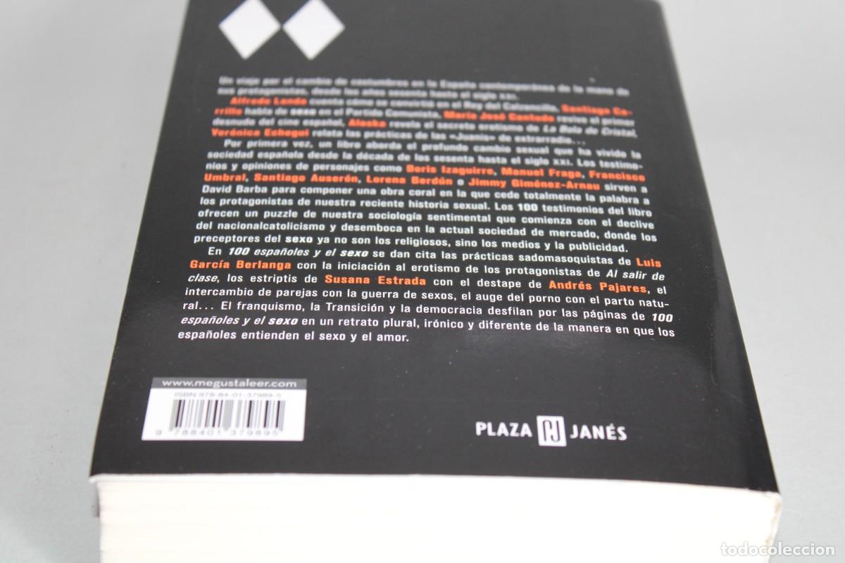 Libros de segunda mano: 100 ESPA&Ntilde;OLES Y EL SEXO / DAVID BARBA - Foto 3