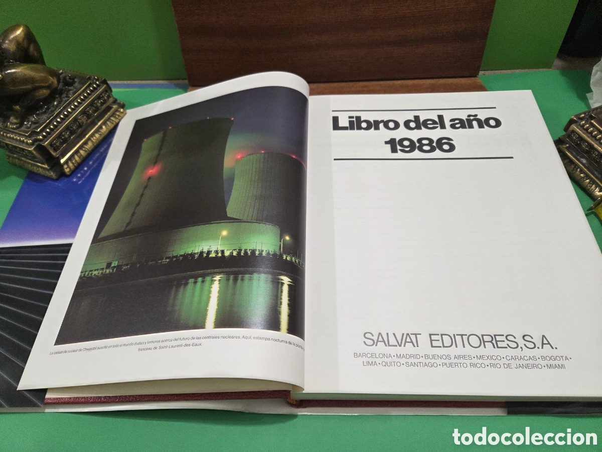 Libros de segunda mano: &rdquo;&rdquo;LIBRO DEL A&Ntilde;O 1986&rdquo;&rdquo;... SALVAT LIBROS... - Foto 5