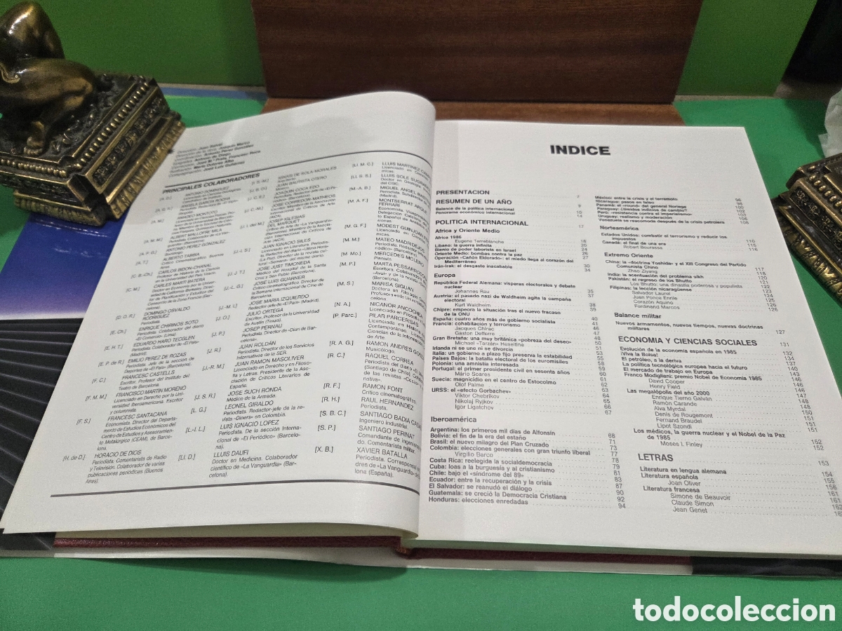 Libros de segunda mano: &rdquo;&rdquo;LIBRO DEL A&Ntilde;O 1986&rdquo;&rdquo;... SALVAT LIBROS... - Foto 6