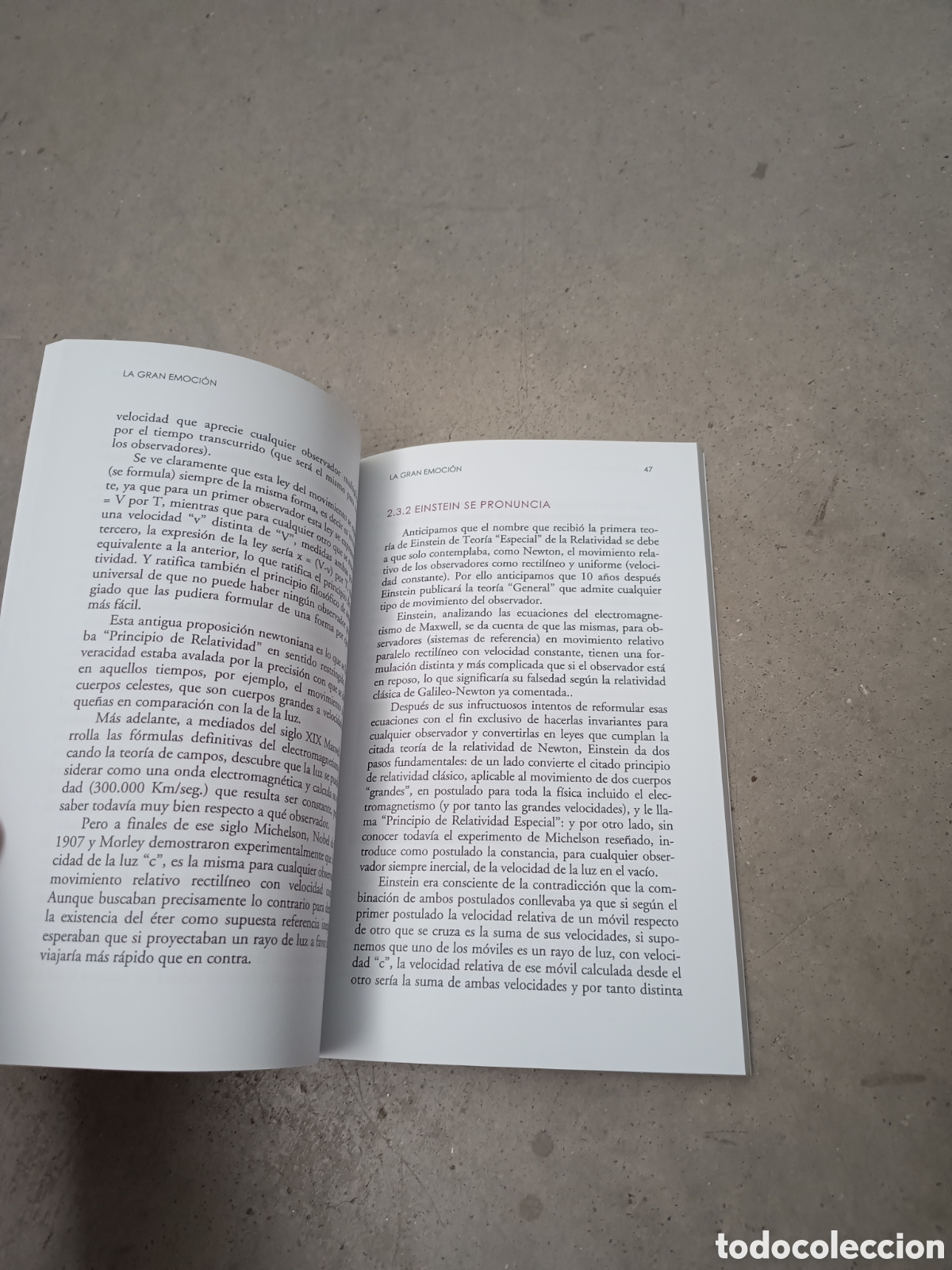 Libros de segunda mano: LA GRAN EMOCI&Oacute;N - ANTONIO CA&Ntilde;IZARES - Foto 6