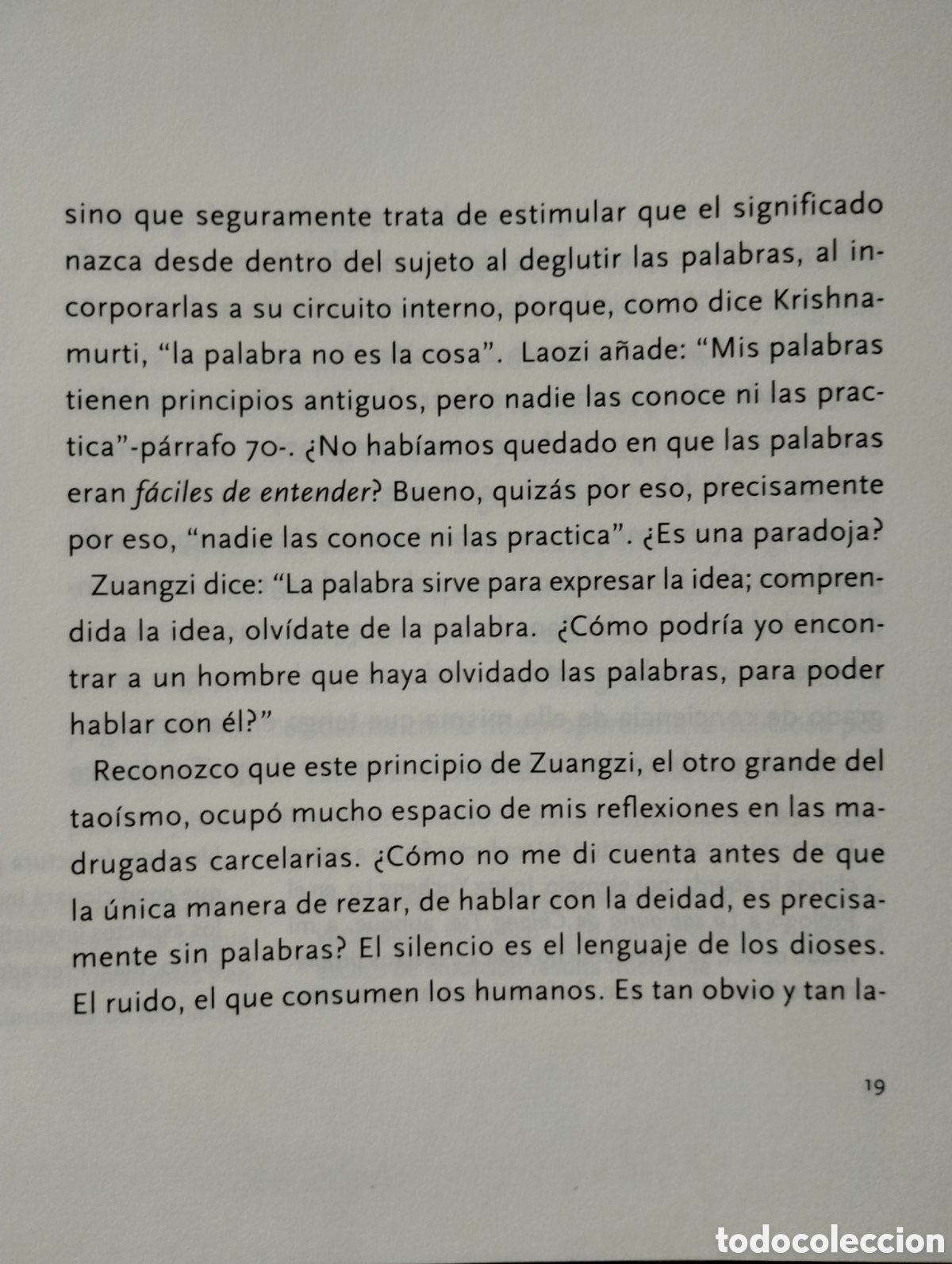 Libros de segunda mano: LA PALABRA Y EL TAO, MARIO CONDE - Foto 15
