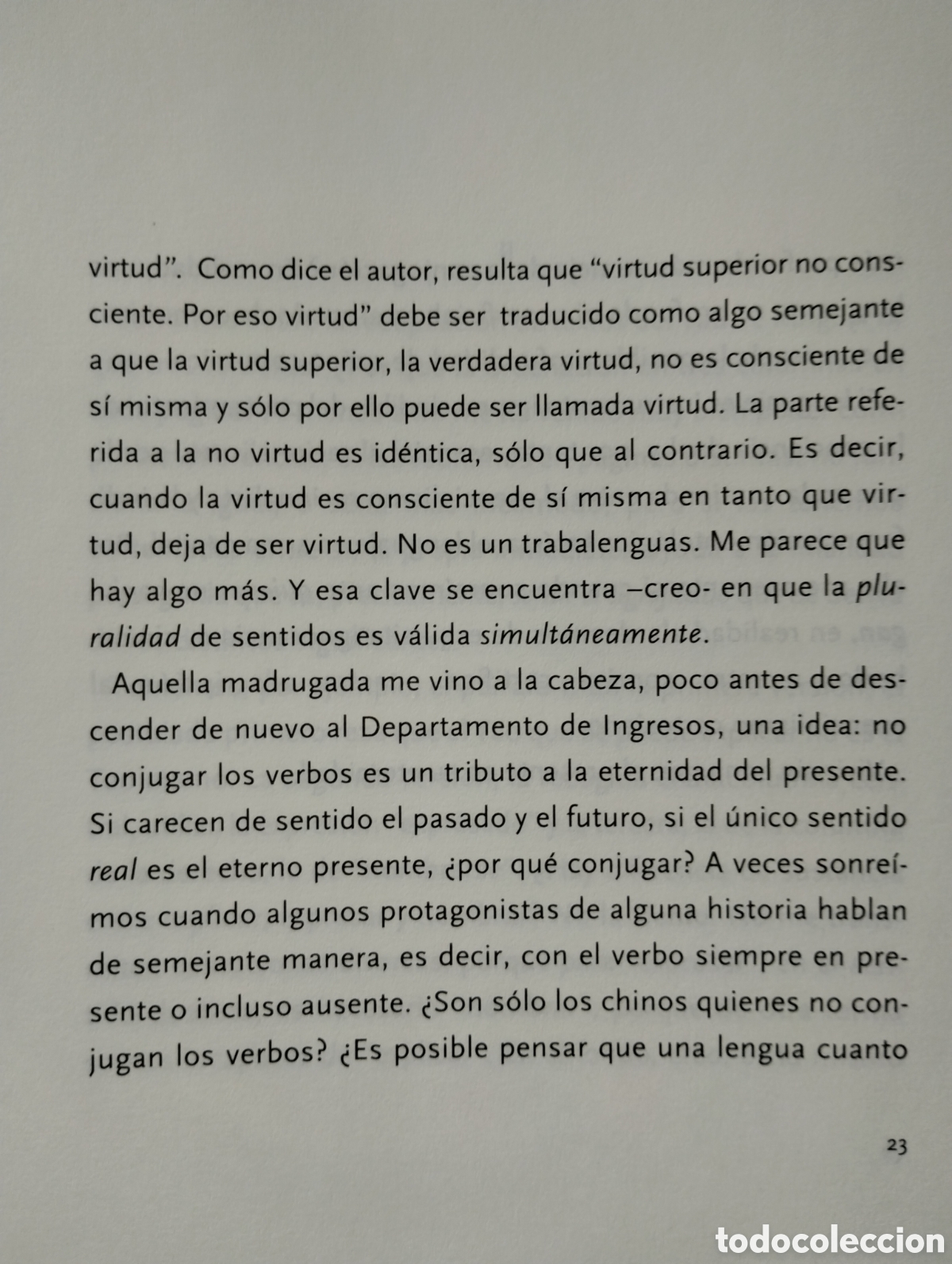 Libros de segunda mano: LA PALABRA Y EL TAO, MARIO CONDE - Foto 19