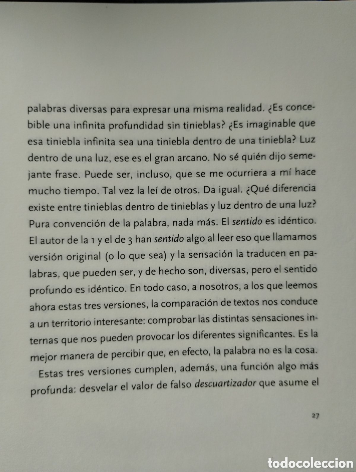 Libros de segunda mano: LA PALABRA Y EL TAO, MARIO CONDE - Foto 23