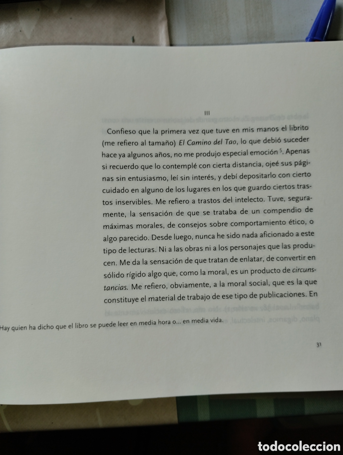 Libros de segunda mano: LA PALABRA Y EL TAO, MARIO CONDE - Foto 27