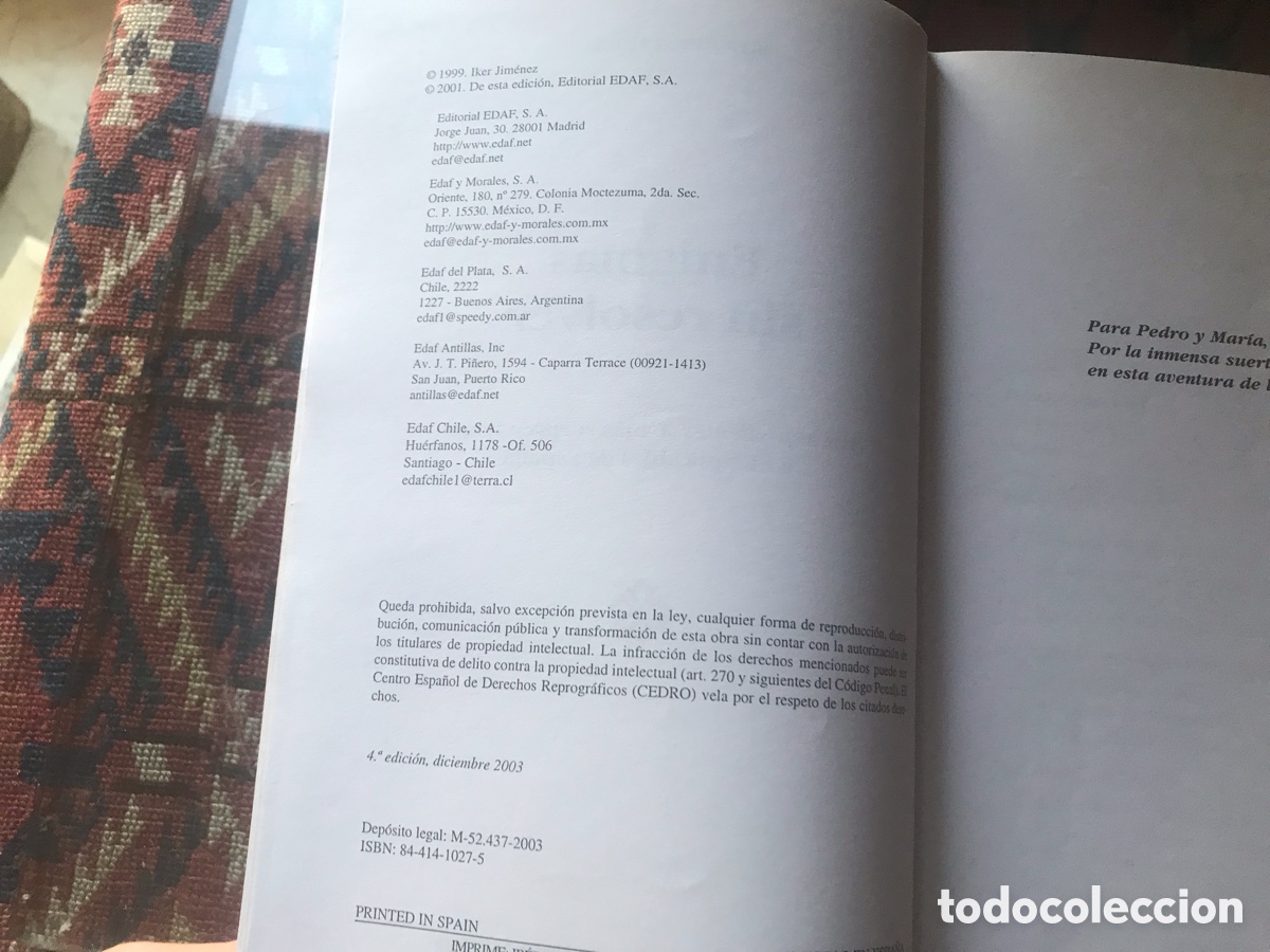 Libros de segunda mano: Enigma sin resolver. Iker Jim&eacute;nez Elizari - Foto 7