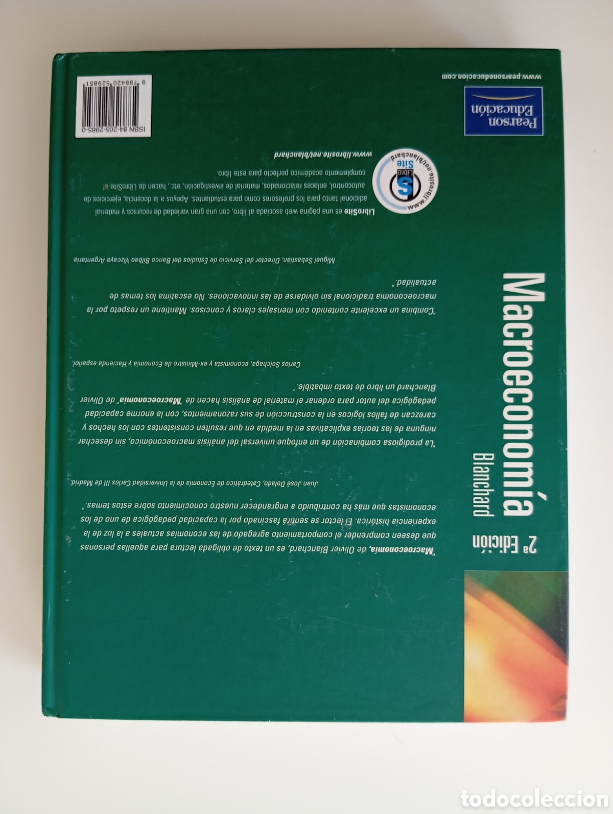 Libros de segunda mano: Macroeconom&iacute;a. Blanchard. 2 edici&oacute;n. - Foto 2