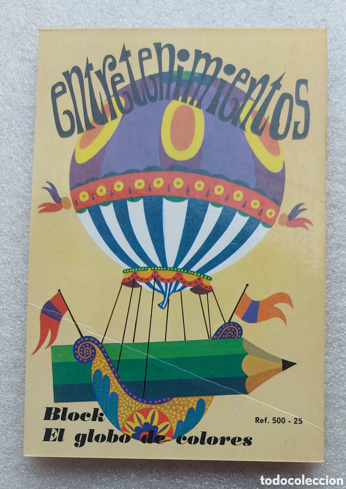 Libros de segunda mano: Entretenimientos de Susaeta. Block El globo de colores 1974