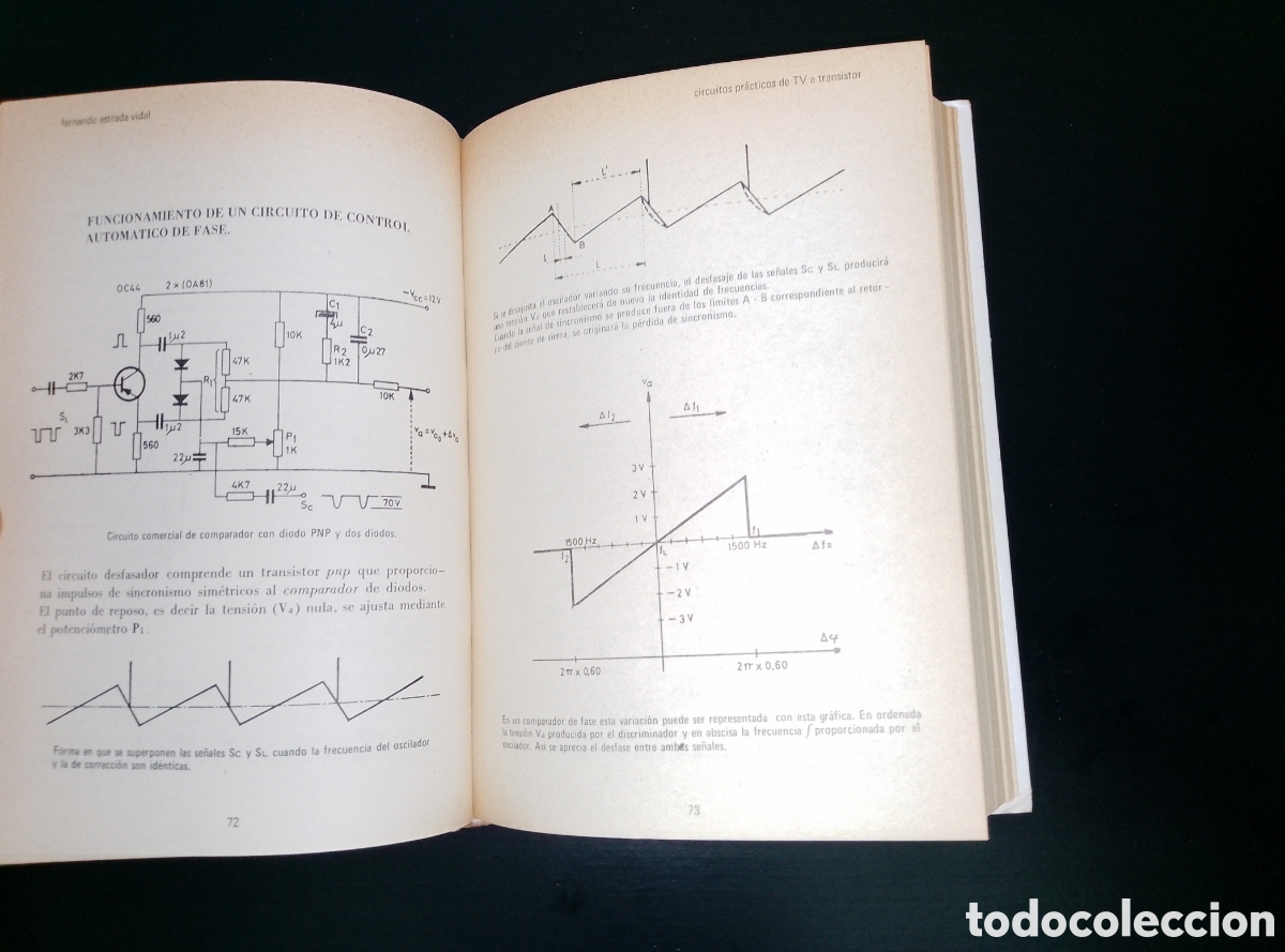 Libros de segunda mano: &rdquo;Circuitos pr&aacute;cticos de TV a transistor&rdquo; Fernando Estrada Vidal - Foto 5