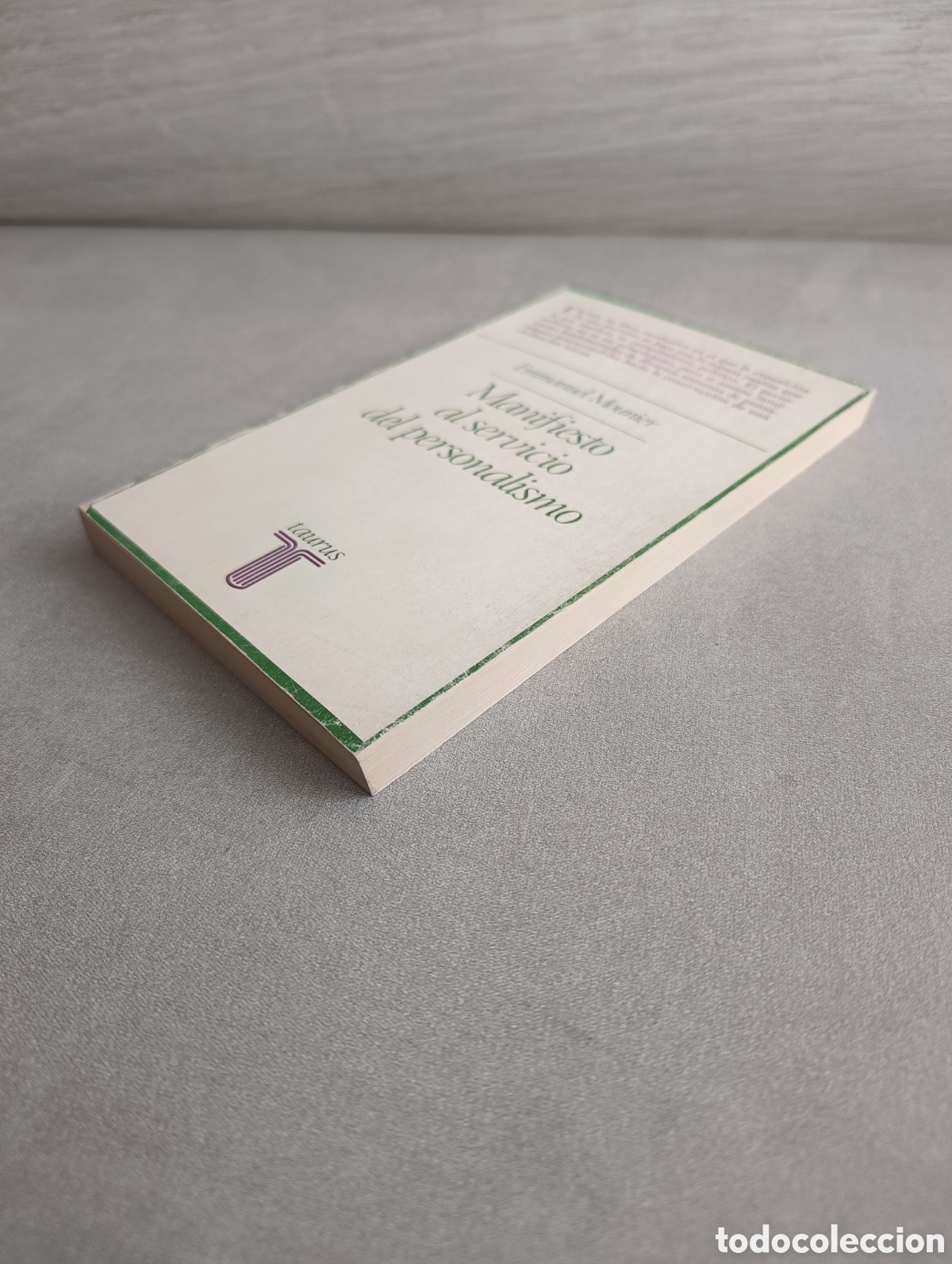 Libros de segunda mano: MANIFIESTO AL SERVICIO DEL PERSONALISMO. EMMANUEL MOUNIER. - Foto 5