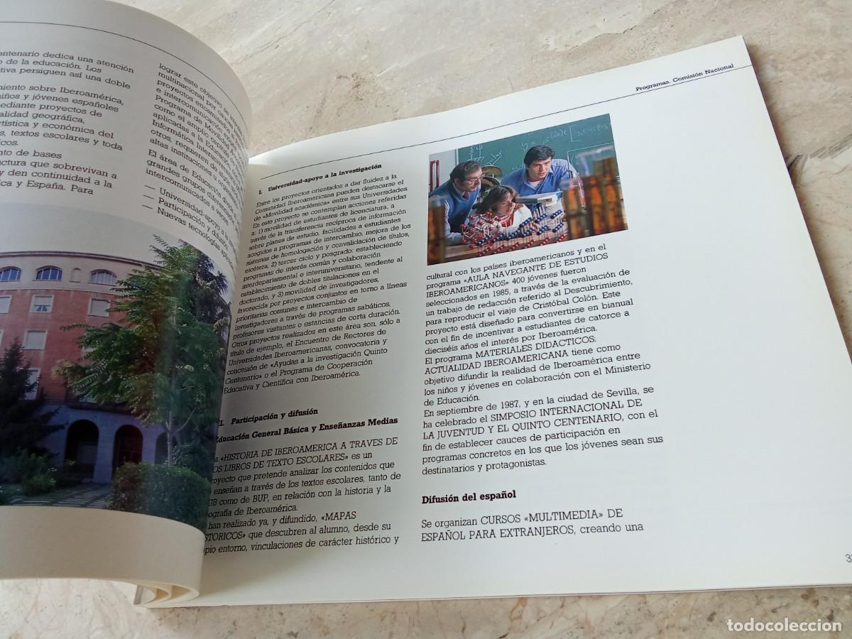 Libros de segunda mano: 500 A&Ntilde;OS 500 PROGRAMAS / MEMORIA COMISION QUINTO CENTENARIO / CJA316 - Foto 11