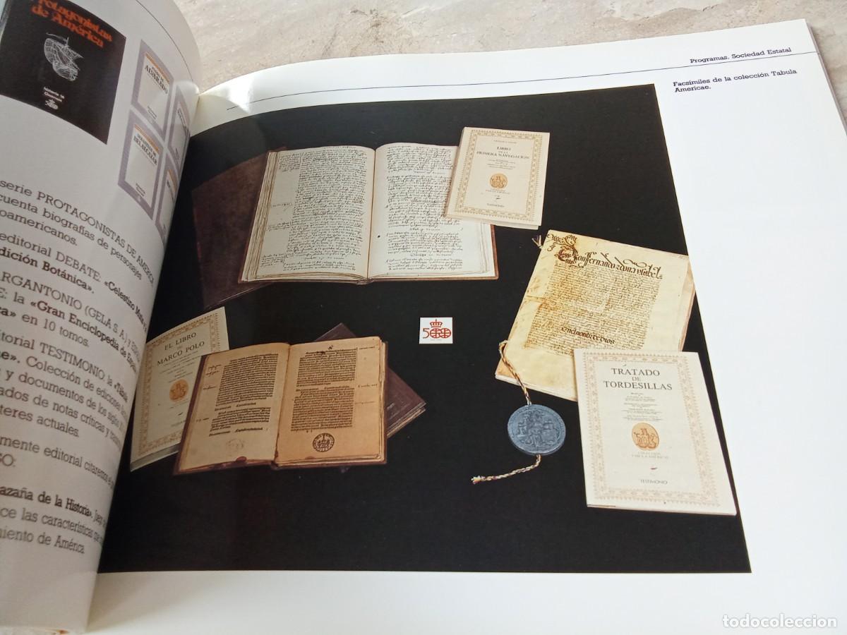 Libros de segunda mano: 500 A&Ntilde;OS 500 PROGRAMAS / MEMORIA COMISION QUINTO CENTENARIO / CJA316 - Foto 18
