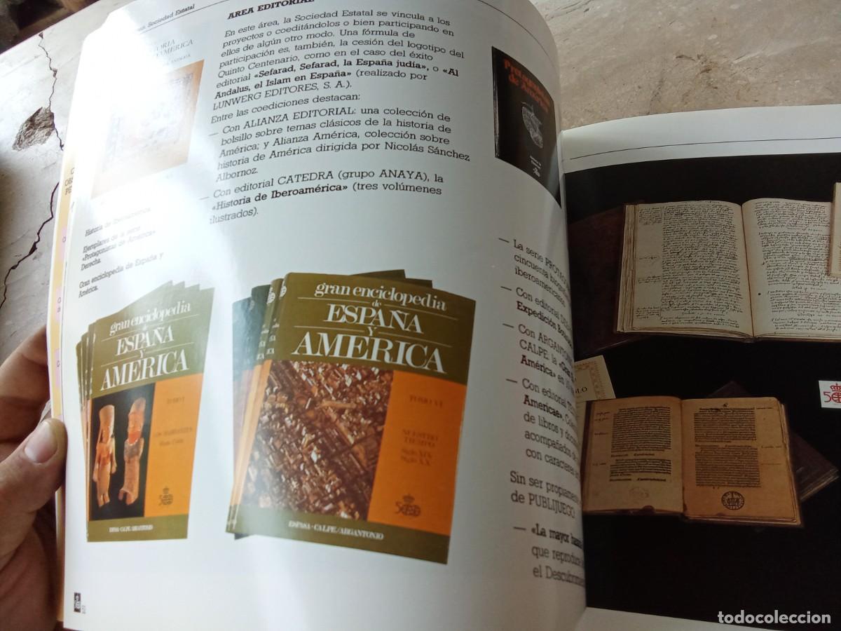 Libros de segunda mano: 500 A&Ntilde;OS 500 PROGRAMAS / MEMORIA COMISION QUINTO CENTENARIO / CJA316 - Foto 19