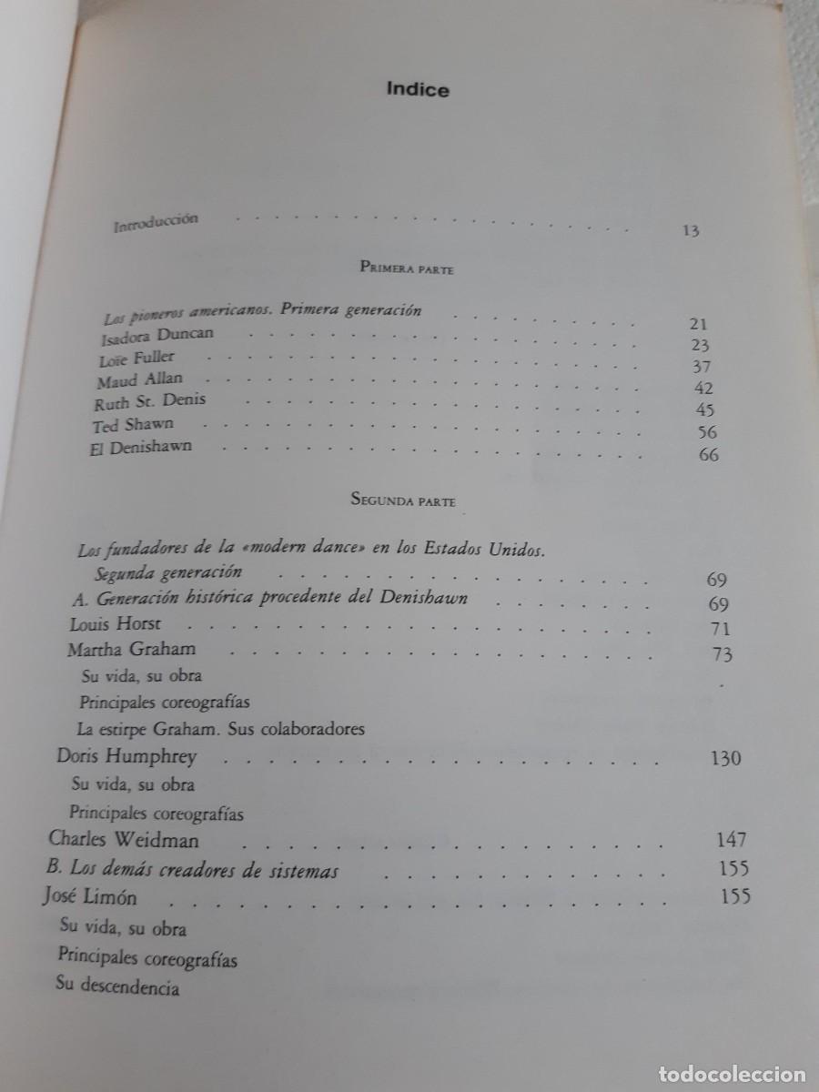 Libros de segunda mano: JACQUES BARIL - LA DANZA MODERNA - PAID&Oacute;S, 1987 - Foto 7