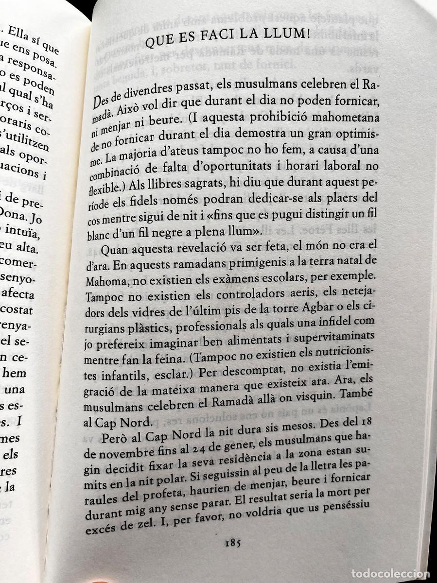 Libros de segunda mano: &iquest;DESITJA GUARDAR ELS CANVIS?. EMPAR MOLINER. 2006. QUADERNS CREMA. - Foto 4